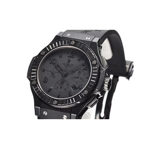 Cheap Fake Hublot Big Bang All Black Carat Men's Watch 301.CD.134.RX.190