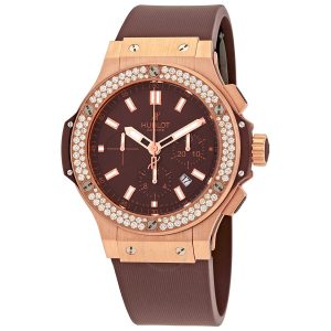 Cheap Fake Hublot Big Bang 18kt Rose Gold Automatic Chronograph Diamond Men's Watch 301.PC.3180.RC.1104