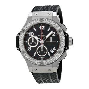 Cheap Fake Hublot Big Bang Black Dial Black Rubber Men's Watch 341.SX.130.RX.114