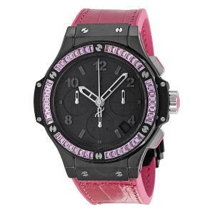 Cheap Fake Hublot Big Bang Black Dial Chronograph Ladies Watch 341.CP.1110.LR.1933