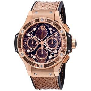 Cheap Fake Hublot Big Bang Boa 18kt Rose Gold Diamond Chronograph Men's Watch 341.PX.7918.PR.1979