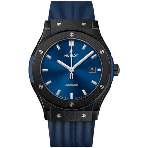 Cheap Fake Hublot Classic Fusion Automatic Blue Dial Men's Watch 542.CM.7170.RX