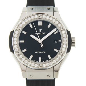 Cheap Fake Hublot Classic Fusion Automatic Diamond Ladies Watch 582.NX.1170.RX.1204