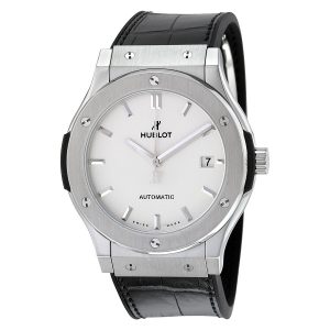 Cheap Fake Hublot Classic Fusion Automatic Opaline Dial Titanium 45 MM Men's Watch 511.NX.2611.LR