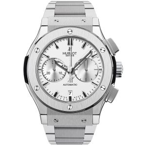 Cheap Fake Hublot Classic Fusion Chronograph Automatic Silver Dial Men's Watch 520.NX.2610.NX