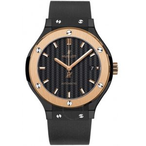 Cheap Fake Hublot Classic Fusion Mat Black Carbon Fiber Dial Automatic Men's Watch 565.CO.1781.RX