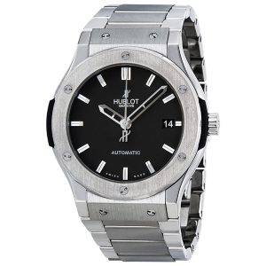 Cheap Fake Hublot Classic Fusion Mat Black Dial Titanium Men's Watch 511.NX.1170.NX