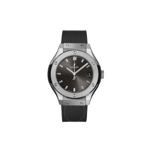 Cheap Fake Hublot Classic Fusion Quartz Black Dial Ladies Watch 581.NX.7071.RX