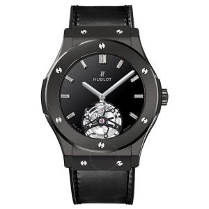 Cheap Fake Hublot Classic Fusion Tourbillon Night Out Dial Black Automatic Men's Watch 505.CS.1270.VR