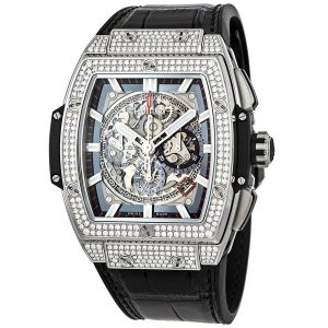 Cheap Fake Hublot Spirit of Big Bang Chronograph Skeleton Dial Men's Watch 601.NX.0173.LR.1704