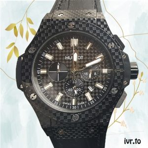 Hublot Big Bang Men's 44mm 301.QX.1740.GR Ceramic bezel Black Dial