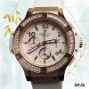 Hublot Big Bang 38mm/44mm Ladies/Men's 341.PE.230.RW.114 Rose Gold-tone White Dial