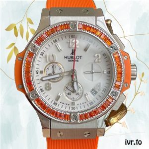 Hublot Big Bang 341.PO.2010.LR.1906 38mm Ladies Silver-tone