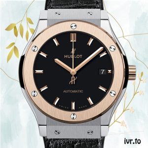 Hublot Classic Fusion 43mm 511.NO.1181.LR Men's Leather Strap