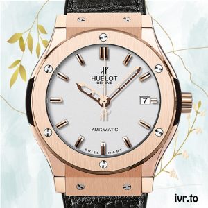 Hublot Classic Fusion 511.OX.2610.LR Men's 43mm White Dial Rose Gold-tone