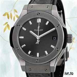 Hublot Classic Fusion 43mm 581.NX.7071.LR Men's Leather Strap