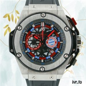 Hublot King Power 48mm Men's 716.NX.1129.RX.BYM12 Silver-tone/Rose Gold-tone/Black-tone Stainless Steel