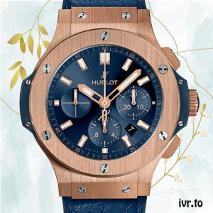 Hublot Big Bang Men 44mm 301.PX.7180.LR Leather Strap Stainless Steel