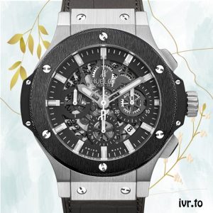 Hublot Big Bang 311.SM.1170.GR Men 44mm Leather Strap