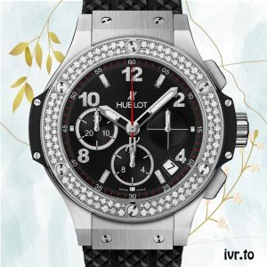 Hublot Big Bang 341.SX.130.RX.114 44mm Men's Automatic Diamond Bezel