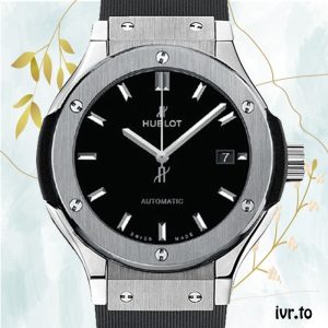 Hublot Classic Fusion Ladies 582.NX.1170.RX 33mm Rubber Band Automatic
