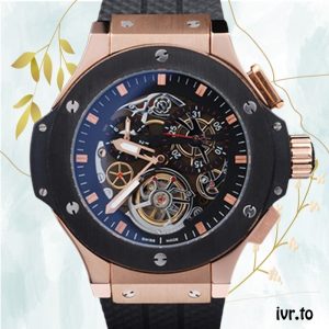 Hublot Big Bang 48mm BigbangSKSR-002 Men Stainless Steel Rose Gold-tone