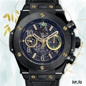 Hublot Big Bang 44mm Men 411.CX.1189.VR.USB16 Black-tone Black Dial