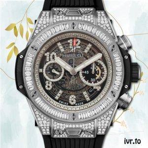 Hublot Big Bang 44mm 411.NX.1170.RX.0904 Men Diamonds