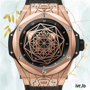 Hublot Big Bang 415.OX.1118.VR.MXM17 44mm Men Rose Gold-tone Black Dial