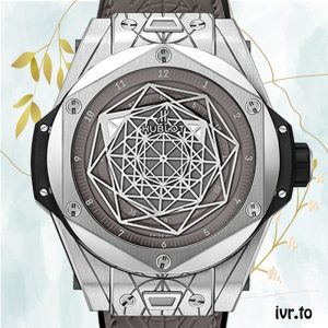 Hublot Big Bang Men 465.SS.7047.VR.1204.MXM20-001 44mm Leather Strap Stainless Steel