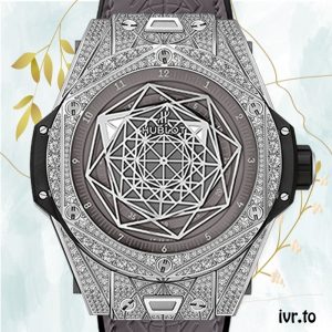 Hublot Big Bang 44mm Men 465.SS.7047.VR.1204.MXM20-002 Grey Dial Diamonds