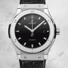 HUBLOT Classic Fusion Titanium Black Shiny 42 Replica: The perfect choice for meticulously recreating luxury and modernity