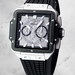 Hublot Square BIG BANG Replica 42 Quartz Black Bezel Watch