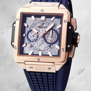 Hublot Square Big Bang Replica 42 821.OX.0180.RX 18K King Gold Watch
