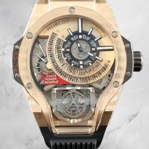 Hublot Big Bang Replica MP-09 49 Rose Gold Bi-Axial Tourbillon Watch