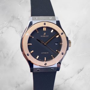 Hublot Classic Fusion Replica 542.NO.1180.RX 42mm Rose Gold Black Dial Watch