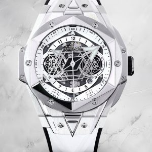 Hublot Big Bang Replica Sang Bleu Unico 418.NX.2001.RX.MXM20 45mm Titanium White Watch