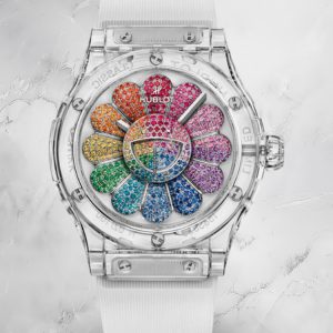 Hublot Classic Fusion Replica 507.JX.0800.RT.TAK21 45mm Sapphire Rainbow Watch