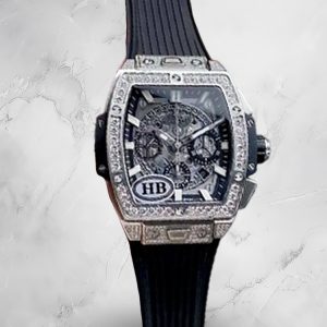 Hublot Spirit Of Big Bang Replica 642.NX.0170.RX.1704 42mm Grey Black Dial Watch
