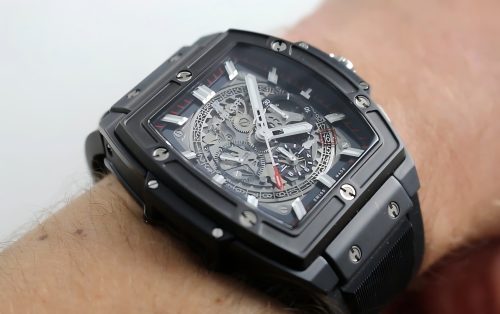 Hublot Spirit Of Big Bang Replica 601.CI.0173.RX 42mm Tonneau Black Ceramic Watch photo review