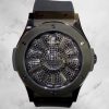 Hublot Classic Fusion Replica 507.CX.9000.RX.TAK21 Murakami Black Diamond Sunflower Watch