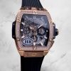 Hublot Spirit Of Big Bang Replica 642.OX.0180.RX.1104 42mm Rose Gold Diamonds Watch