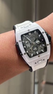Hublot Spirit of Big Bang Replica 642.HX.0170.RX 42mm White Ceramic Watch photo review