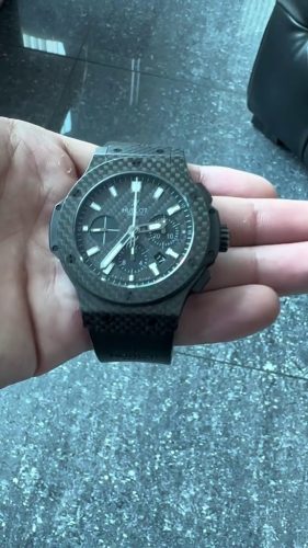 Hublot Big Bang 301.QX.1740.RX 44mm Men's Stainless Steel Black-tone photo review