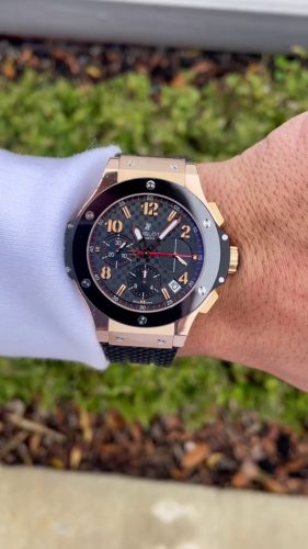 Hublot Big Bang 301.PB.131.RX Men's 44mm/48mm Rose Gold-tone Rubber Band photo review