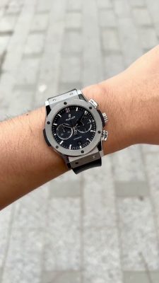 Hublot Classic Fusion 541.NX.1171.RX Men's 45mm Silver-tone Stainless Steel photo review