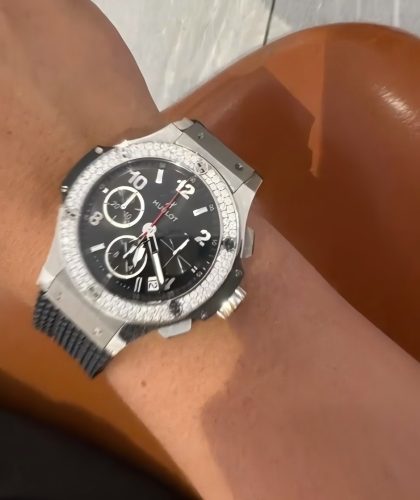 Hublot Big Bang 341.SX.130.RX.114 44mm Men's Automatic Diamond Bezel photo review