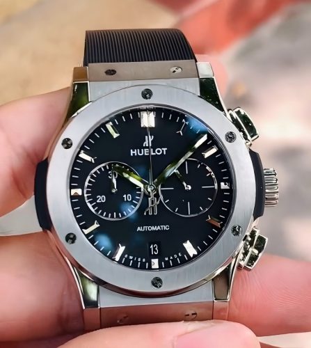 Hublot Classic Fusion 541.NX.1171.RX Men's 45mm Silver-tone Stainless Steel photo review