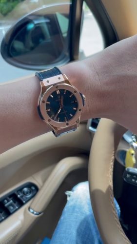 Hublot Classic Fusion 43mm/42mm/45mm Men's 511.OX.7180.LR Leather Strap photo review