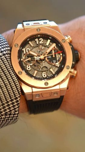 Hublot Big Bang 411.OM.1180.RX Men 46mm Rose Gold-tone photo review